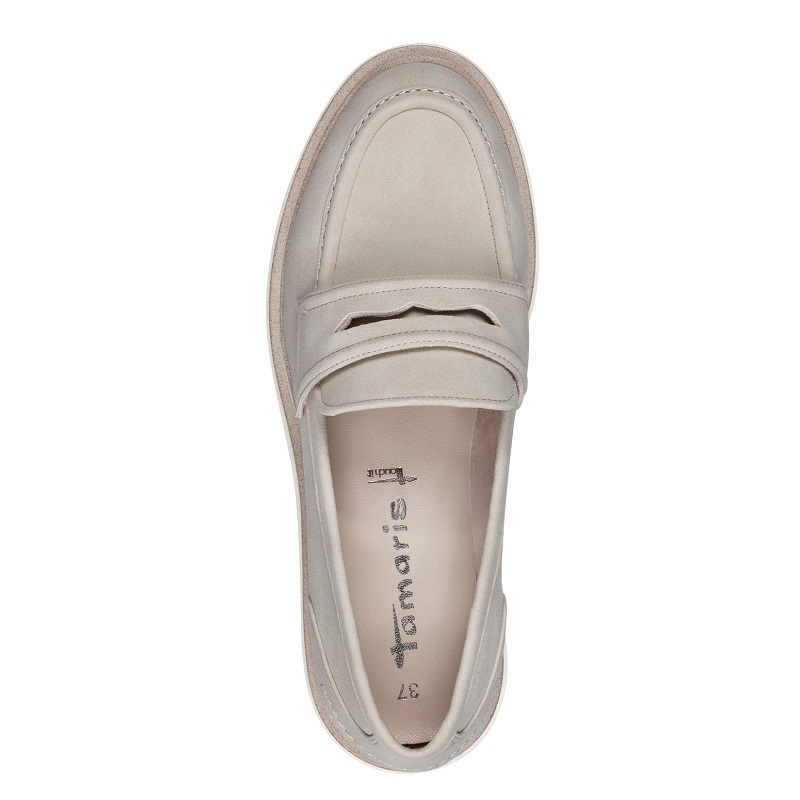 Mokasíny Tamaris 1-24300-20 Šedá