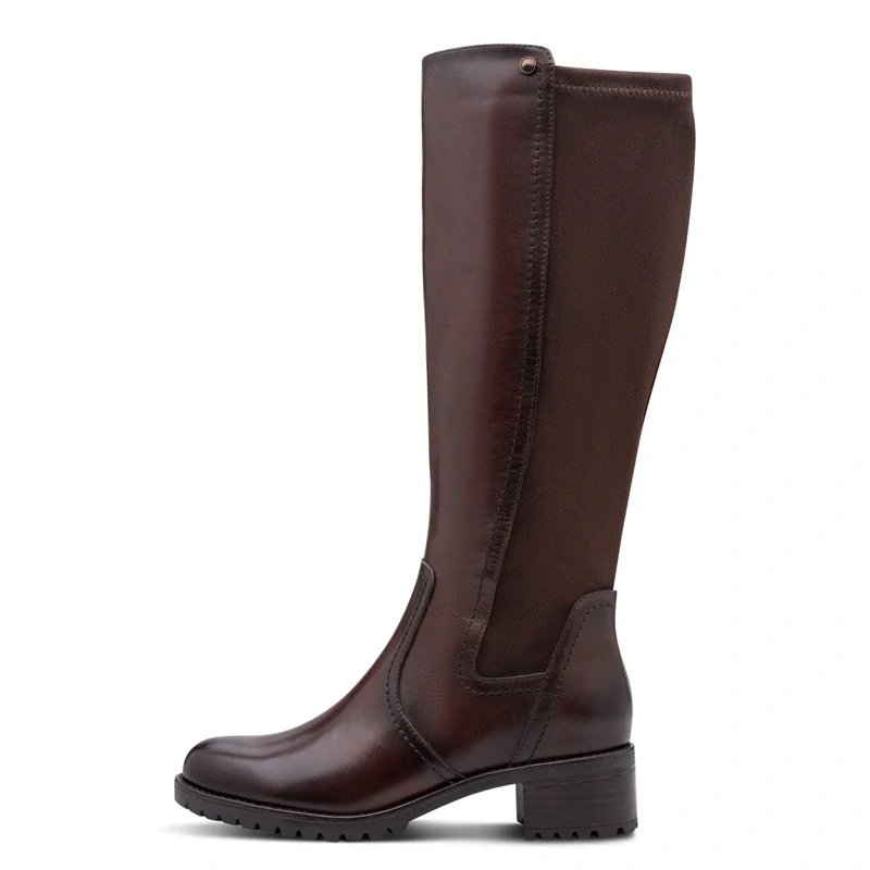 Kozačky Jana 8-25704-47 Hnědá