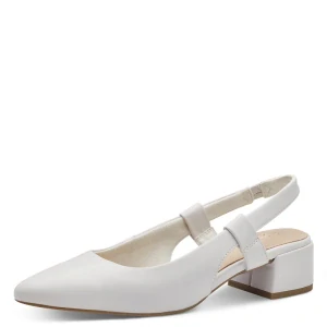 Lodičky Marco Tozzi 2-29505-42 Bílá