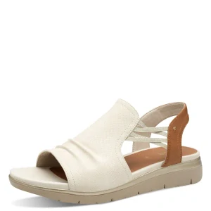 Sandály Jana 8-28271-44 Béžová