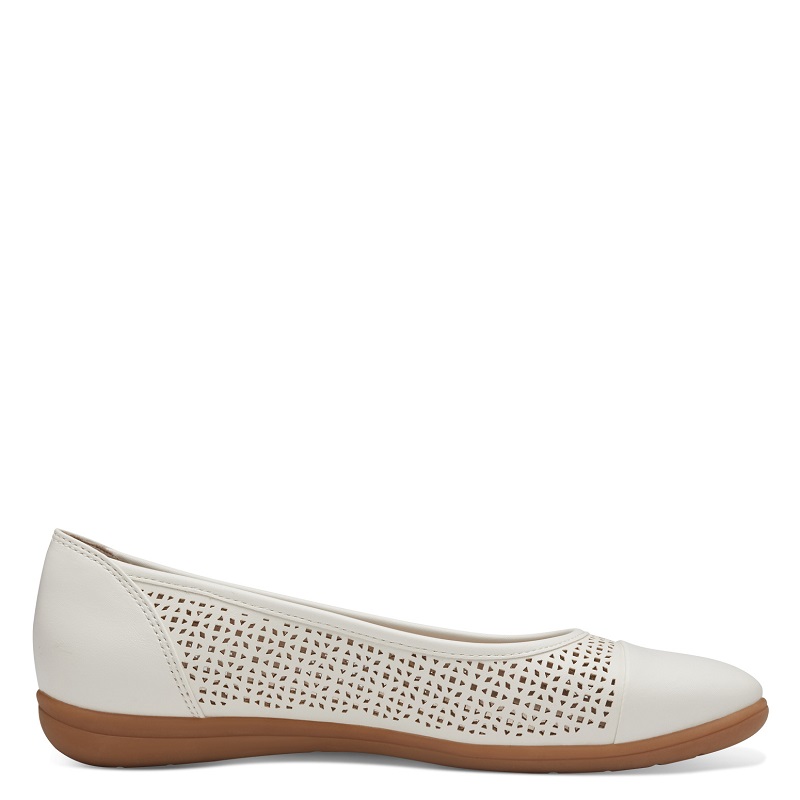 Baleríny Jana 8-22170-42 Bílá