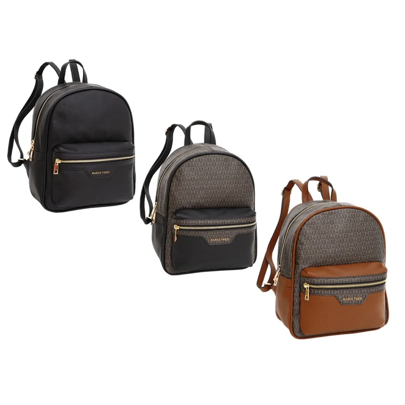 Batůžek Marco Tozzi 2-61135-43 Hnědá Černá