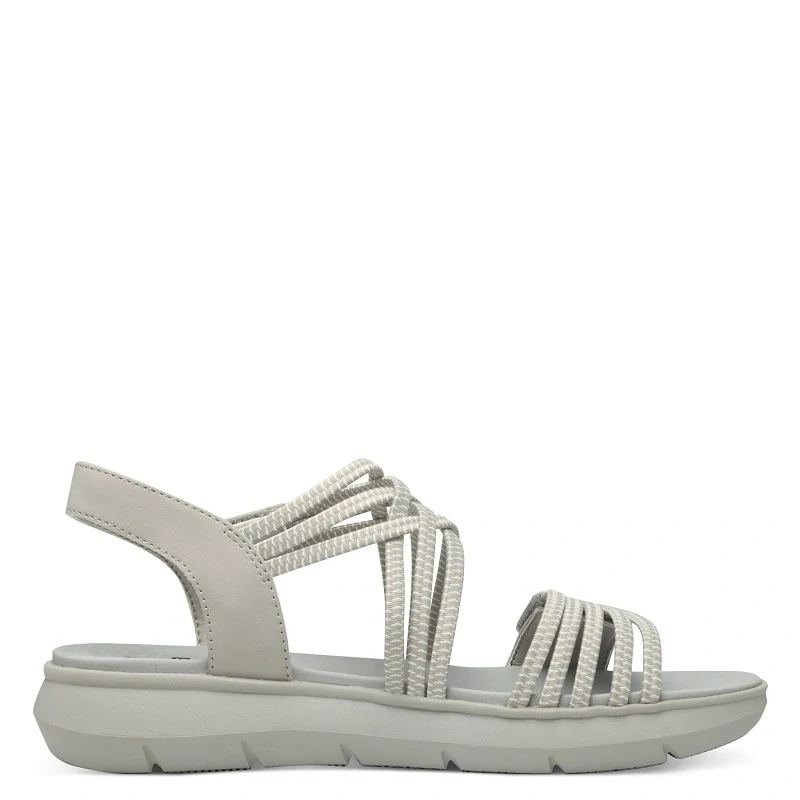 Sandály Jana 8-28766-42 Šedá