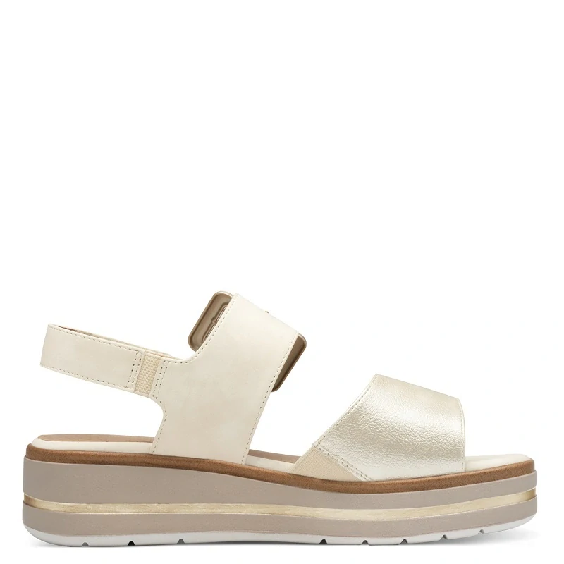 Sandály Jana 8-28266-44 Béžová