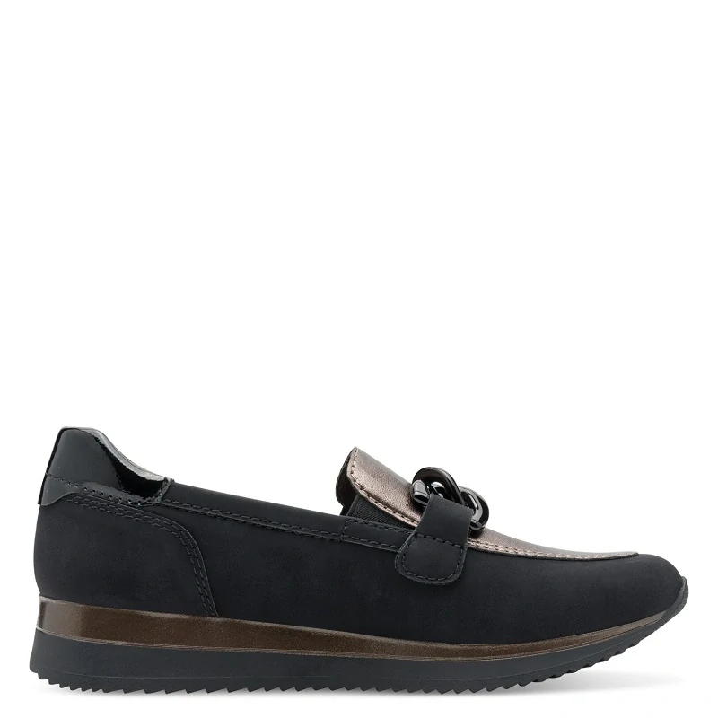 Mokasíny Jana 8-24766-43 Černá