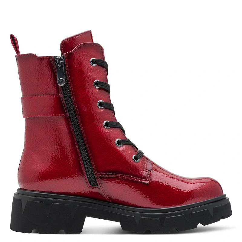 Boty Marco Tozzi 2-25249-45 Červená