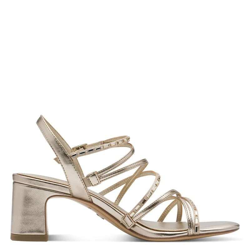 Sandály Tamaris 1-28329-46 Zlatá