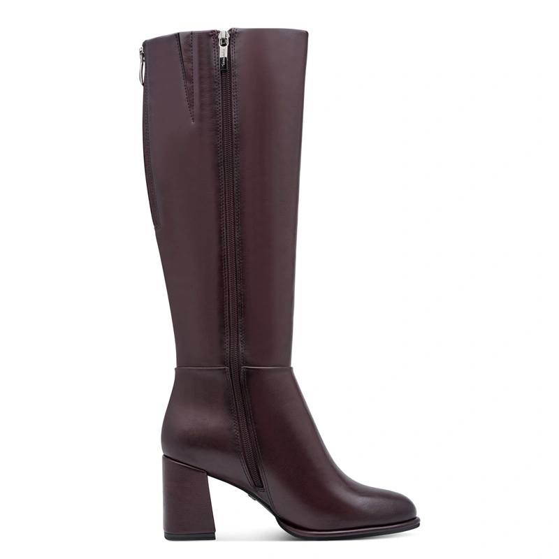 Kozačky Tamaris 1-25515-41 Bordó