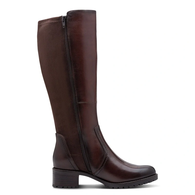 Kozačky Jana 8-25704-47 Hnědá