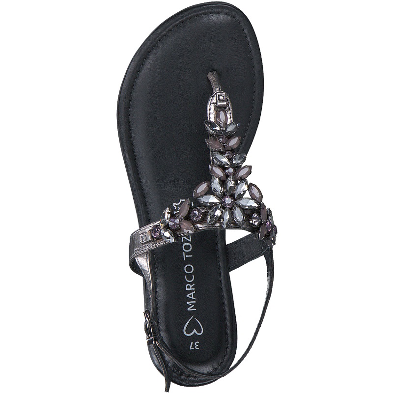 Žabky Marco Tozzi 2-28188-20 Šedá