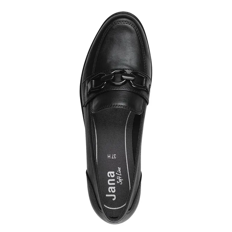 Mokasíny Jana 8-24261-42 Černá