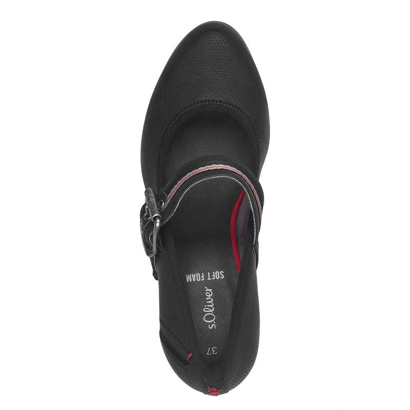 Lodičky s.Oliver 5-22413-43 Černá