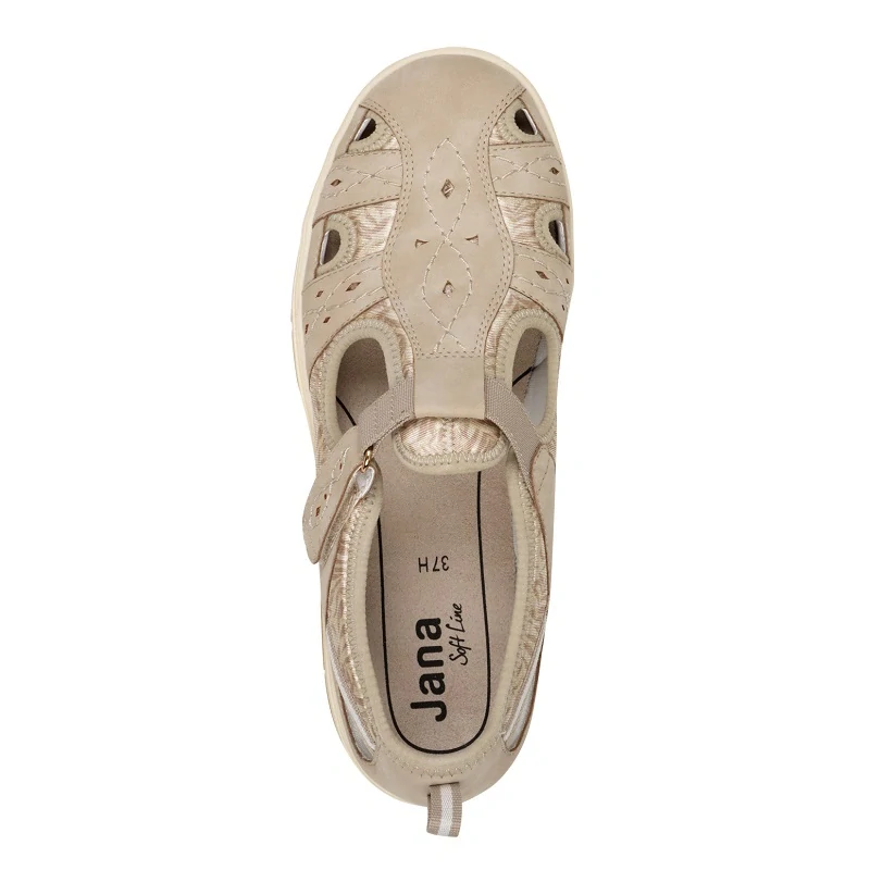 Boty Jana 8-23669-44 Béžová