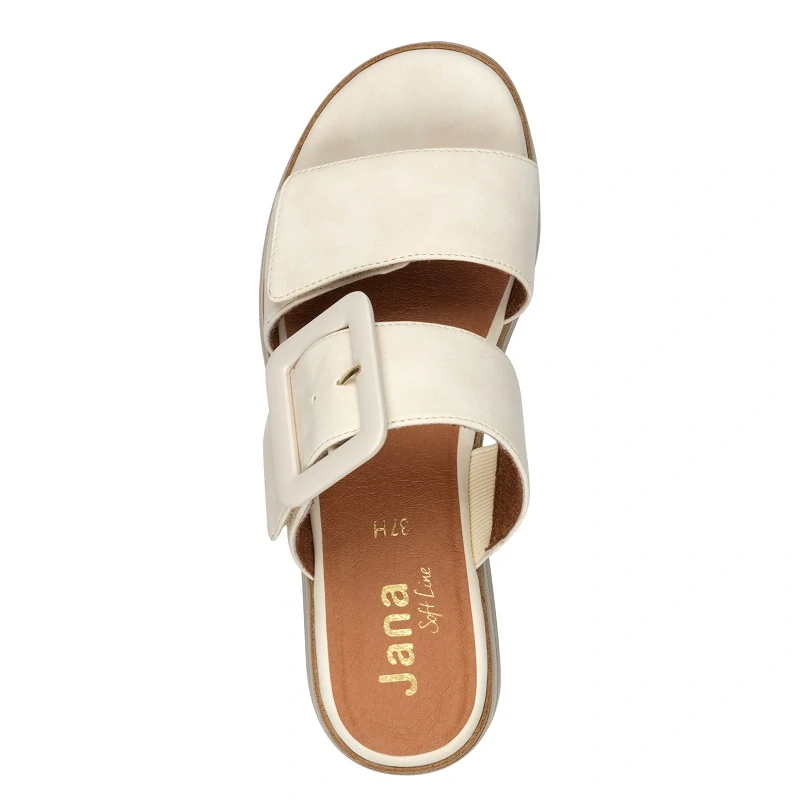 Pantofle Jana 8-27271-42 Béžová