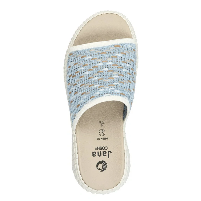 Pantofle Jana 8-27260-44 Modrá