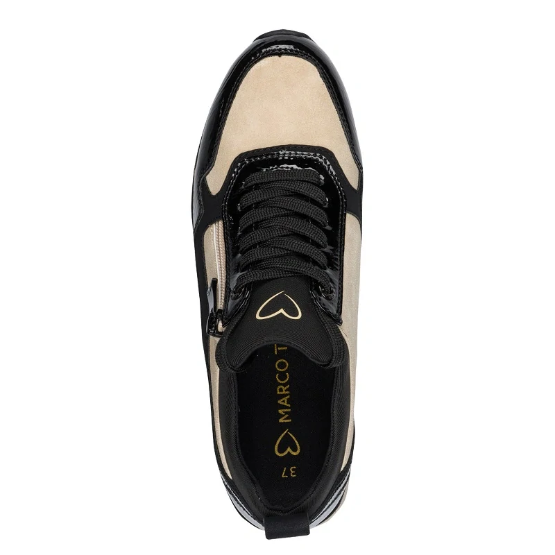 Boty Marco Tozzi 2-23715-45 Černá Béžová