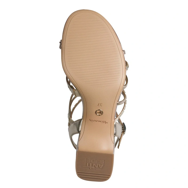 Sandály Tamaris 1-28329-46 Zlatá