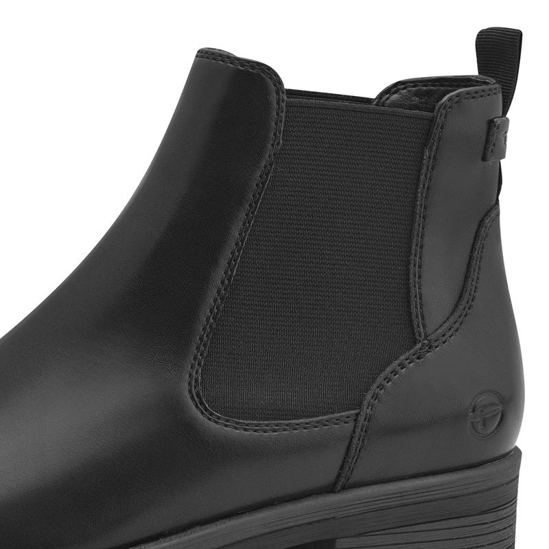 Kotníkové boty Tamaris 1-25312-41 Černá