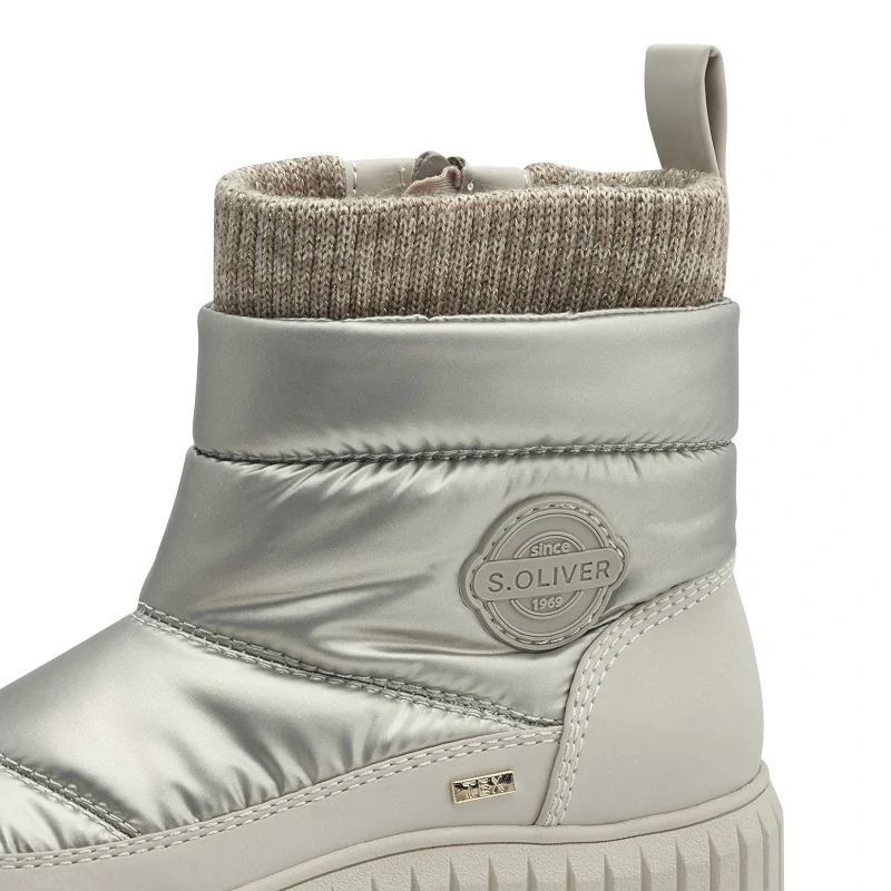 Boty s.Oliver 5-26414-43 Zlatá