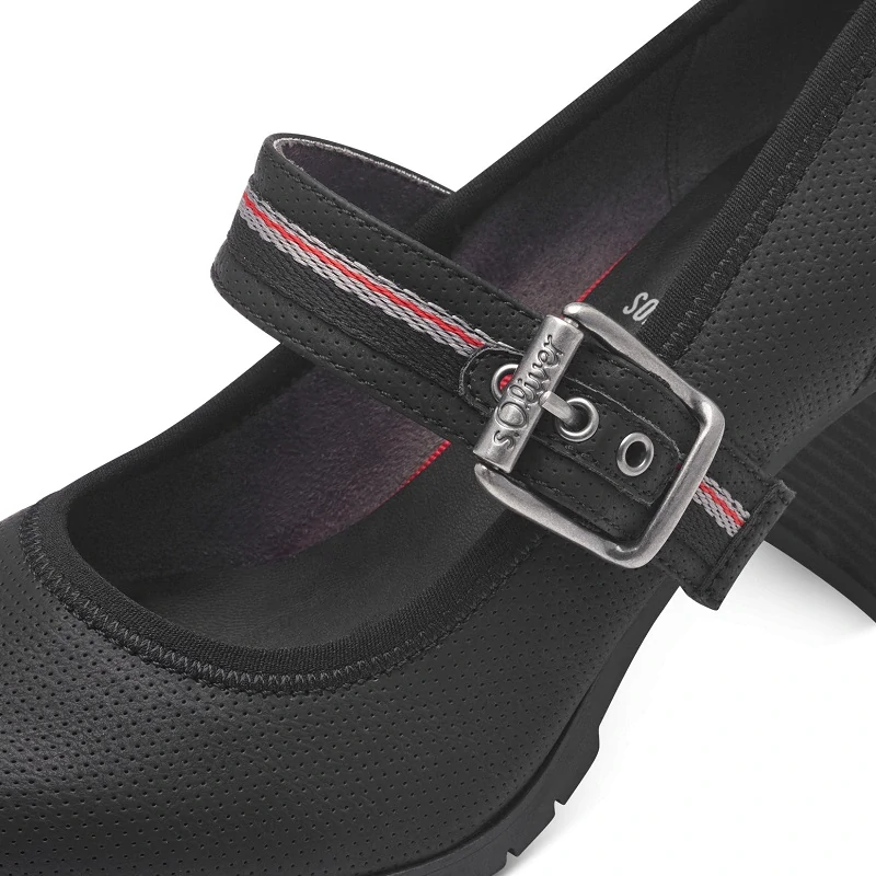 Lodičky s.Oliver 5-22413-43 Černá