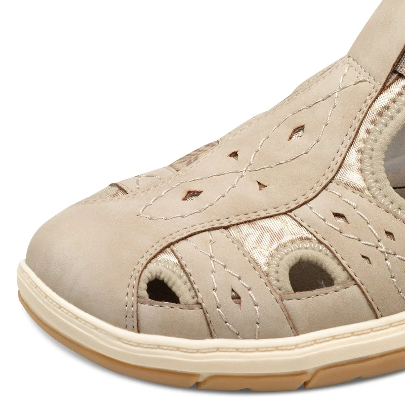 Boty Jana 8-23669-44 Béžová