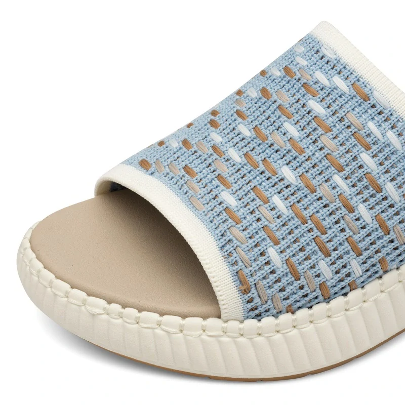 Pantofle Jana 8-27260-44 Modrá