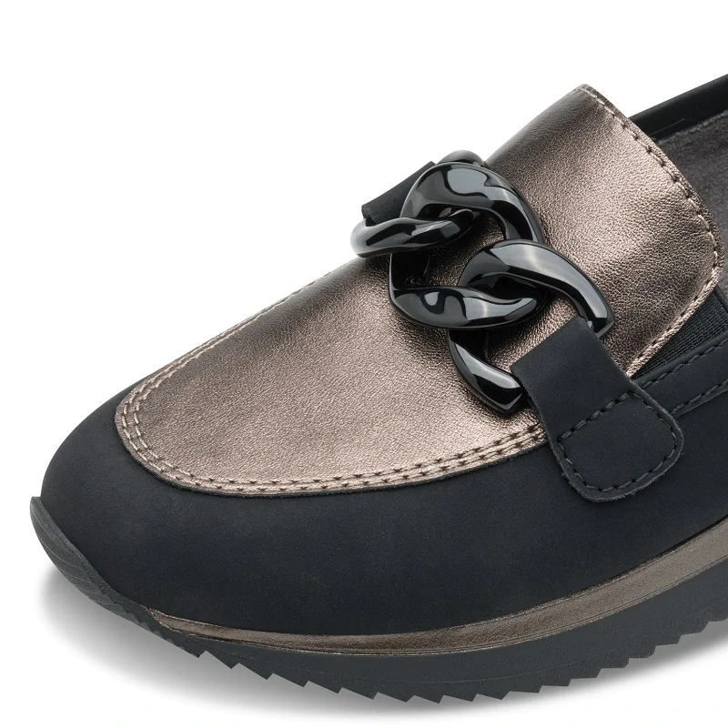 Mokasíny Jana 8-24766-43 Černá