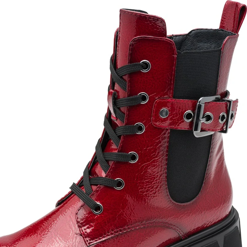 Boty Marco Tozzi 2-25249-45 Červená