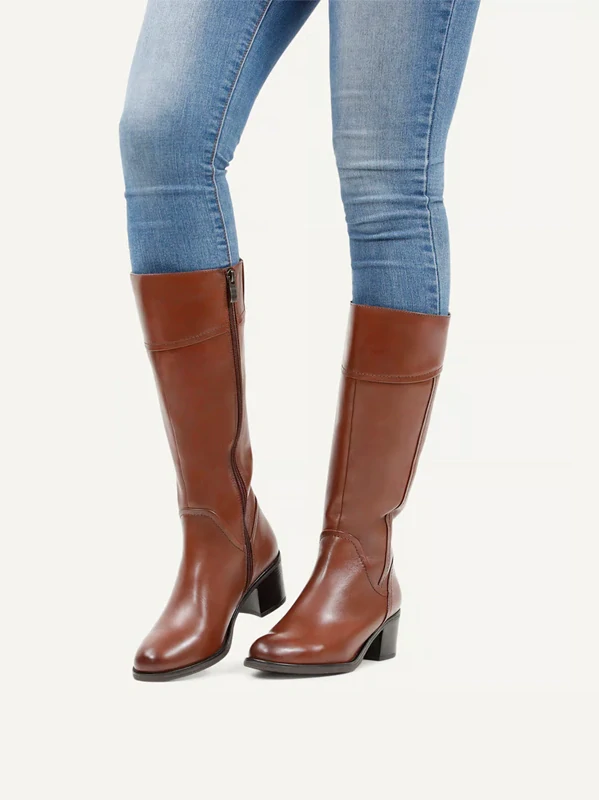 Dámské kozačky Caprice 9-25500-41 Hnědá