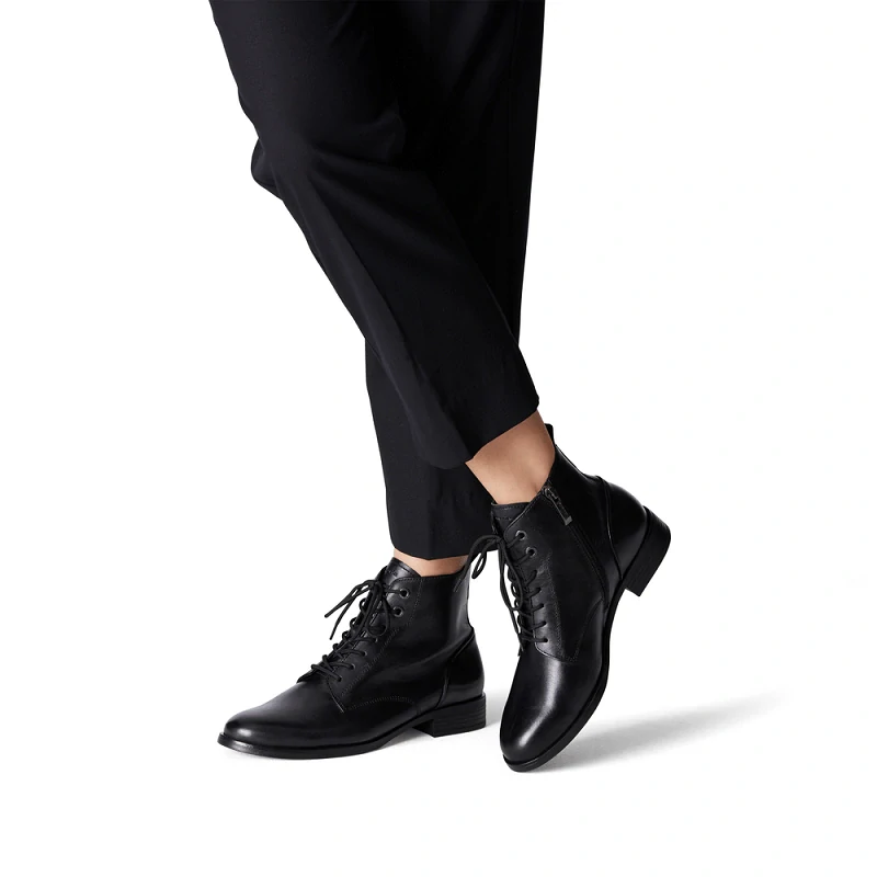 Kotníkové boty Tamaris 1-25121-43 Černá