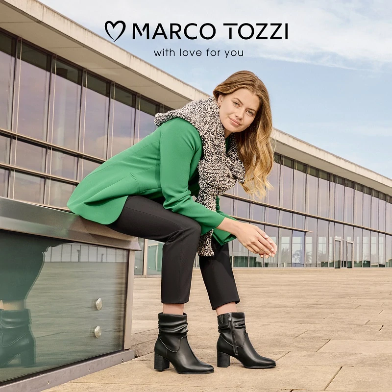 Boty Marco Tozzi 2-25335-43 Černá