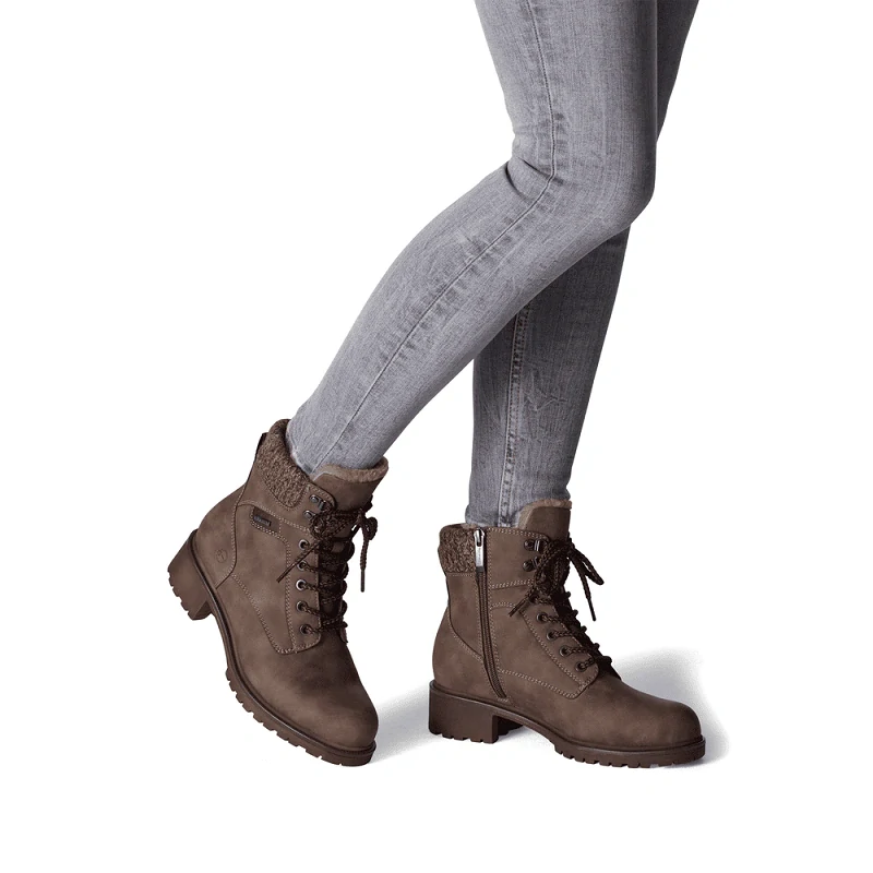 Kotníkové boty Tamaris 1-26266-43 Hnědá