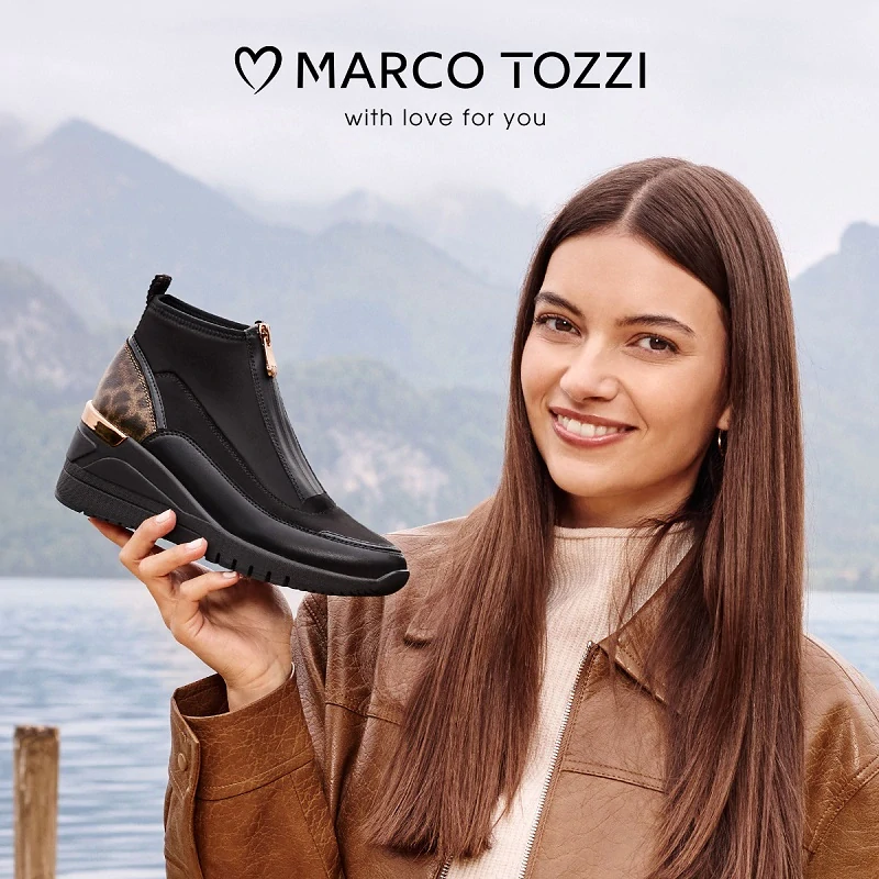 Boty Marco Tozzi 2-24714-45 Černá