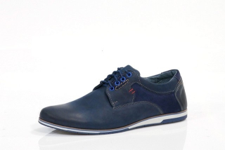 Pánské polobotky KIRA 0375 Modrá