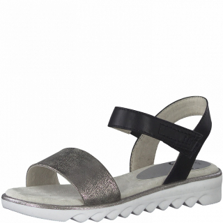 Sandály Jana 8-28662-28 Černá