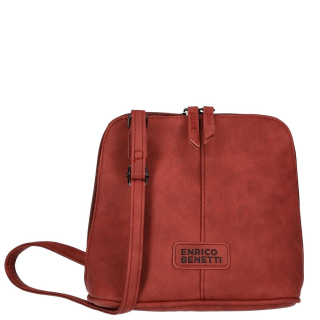 Kabelka Enrico Benetti 66698 Červená