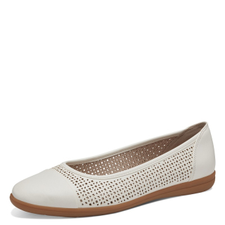 Baleríny Jana 8-22170-42 Bílá
