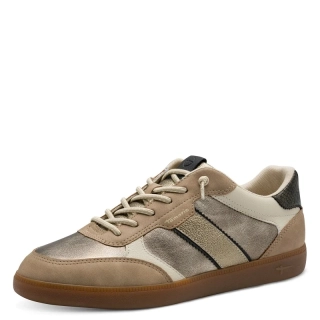 Tenisky Tamaris 1-23662-45 Béžová Zlatá