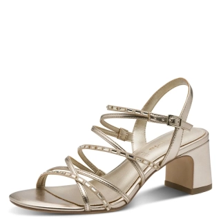 Sandály Tamaris 1-28329-46 Zlatá